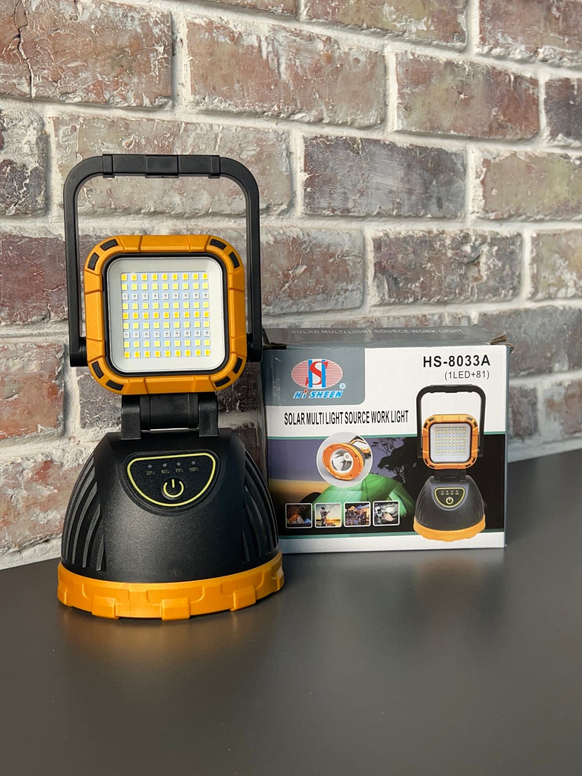 Linterna solar y encendedor eléctrico