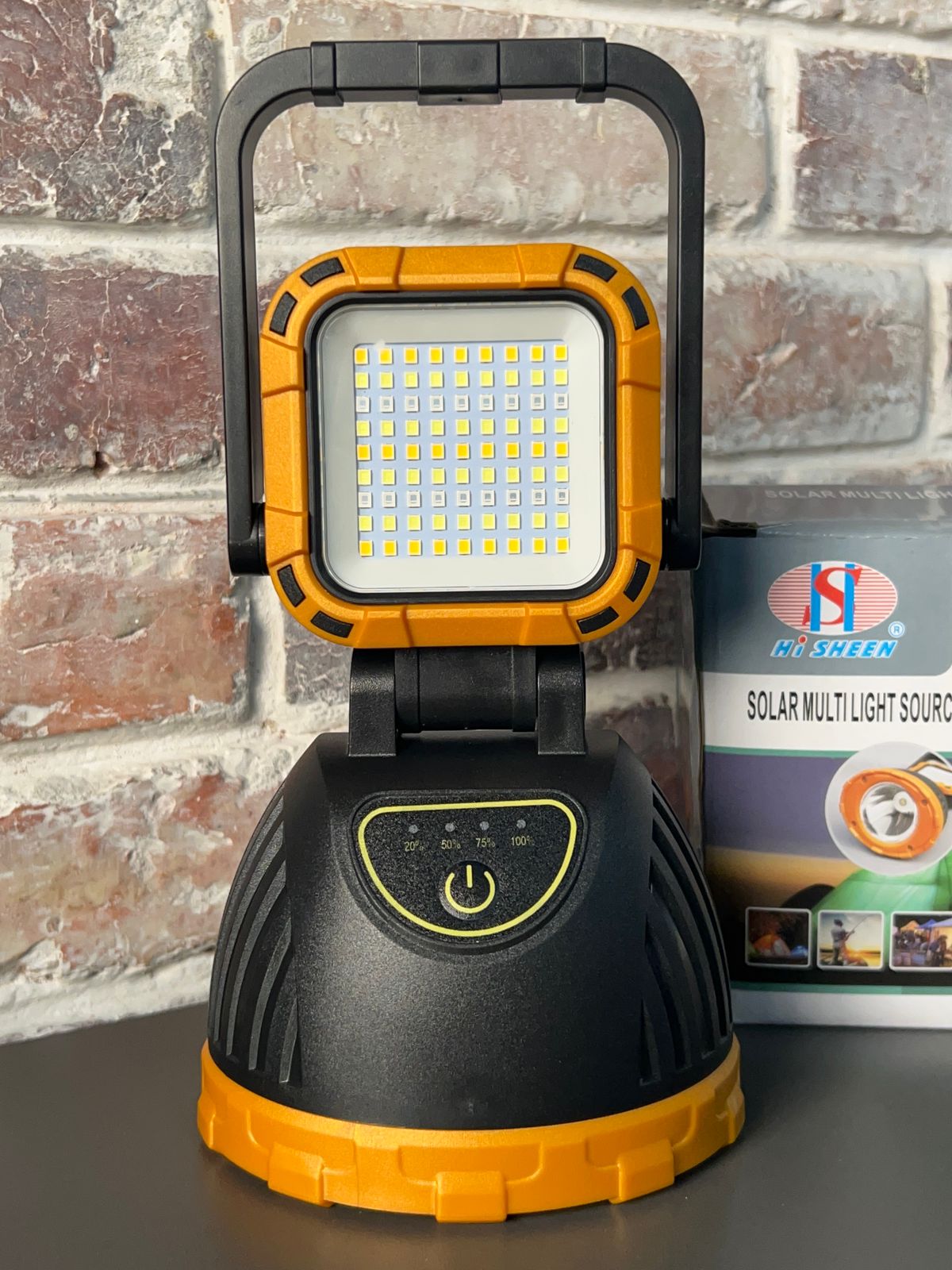 Linterna solar y encendedor eléctrico