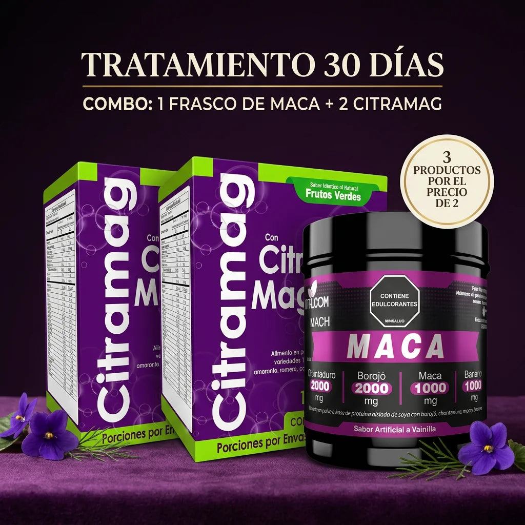 COMBO CITRAMAG  + MACA